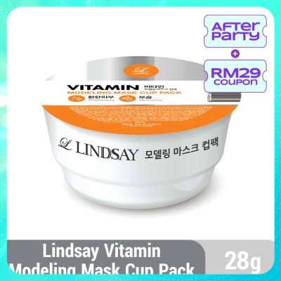 LINDSAY Vitamin Modeling Mask Cup Pack 28g