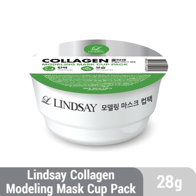 LINDSAY Collagen Modeling Mask Cup Pack 28g