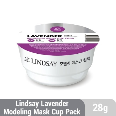 LINDSAY Lavender Modeling Mask Cup Pack 28g