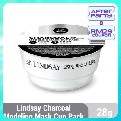 LINDSAY Charcoal Modeling Mask Cup Pack 28g