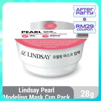 LINDSAY Pearl Modeling Mask Cup Pack 28g