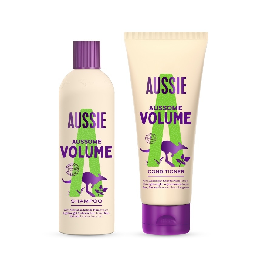 Volume Shampoo 300ML + Conditioner 200ML<BR>