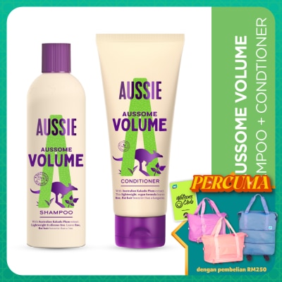 AUSSIE Volume Shampoo 300ML + Conditioner 200ML