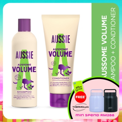 AUSSIE - Volume Shampoo 300ML + Conditioner 200ML