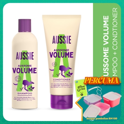 AUSSIE - Volume Shampoo 300ML + Conditioner 200ML