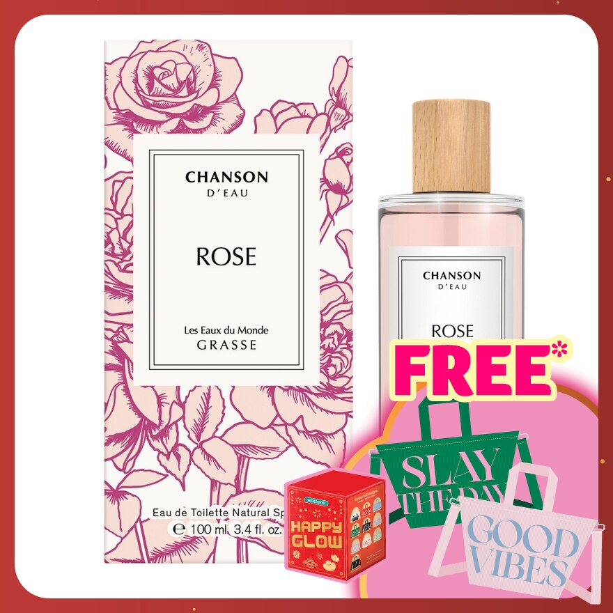 Eau De Toilette Rose (Grasse) 100ml