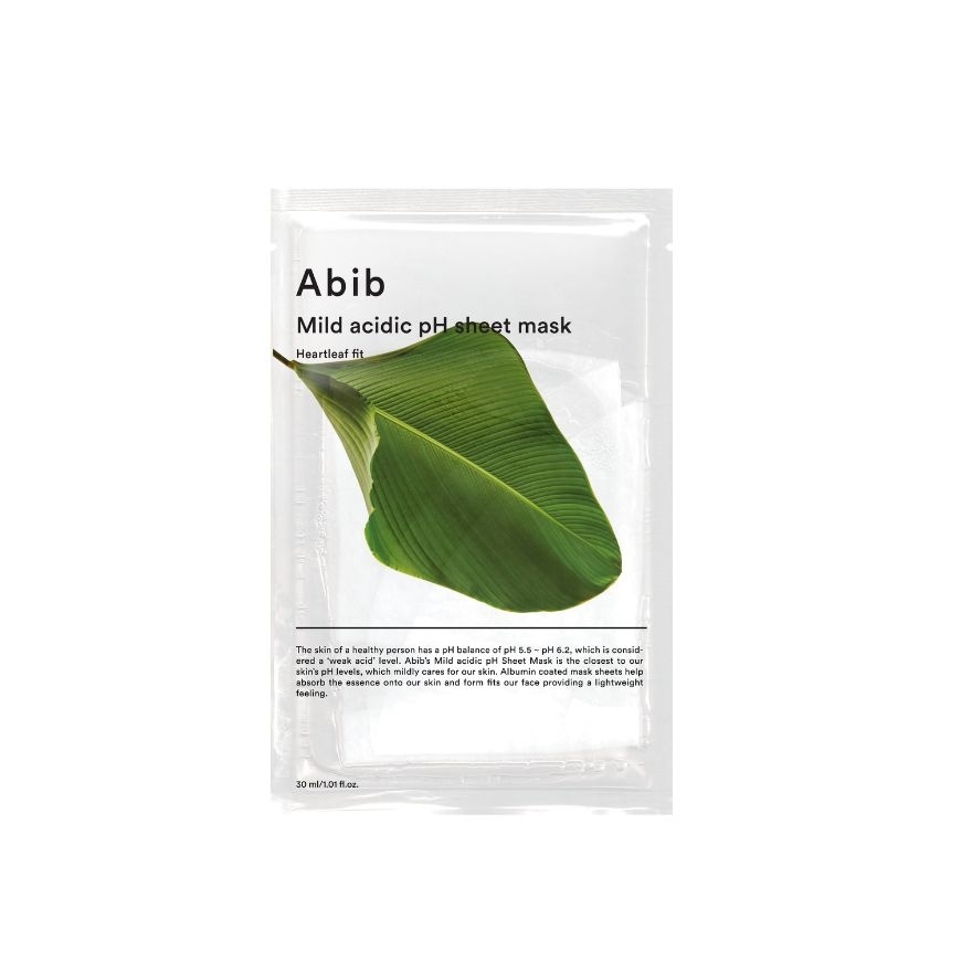 Mild Acidic PH Sheet Mask Heartleaf Fit 1s image
