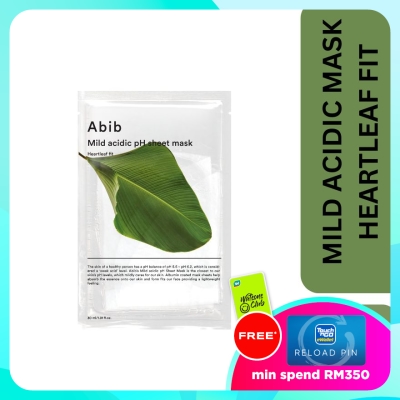 ABIB Mild Acidic PH Sheet Mask Heartleaf Fit 1s image