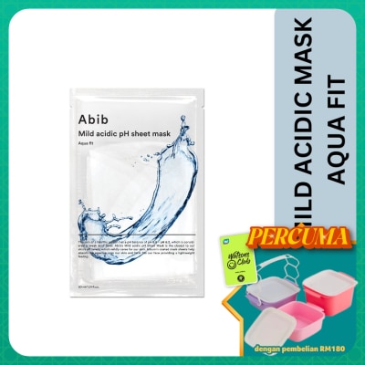 ABIB - Mild Acidic PH Sheet Mask Aqua Fit 1s