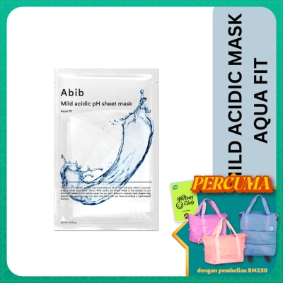 ABIB Mild Acidic PH Sheet Mask Aqua Fit 1s