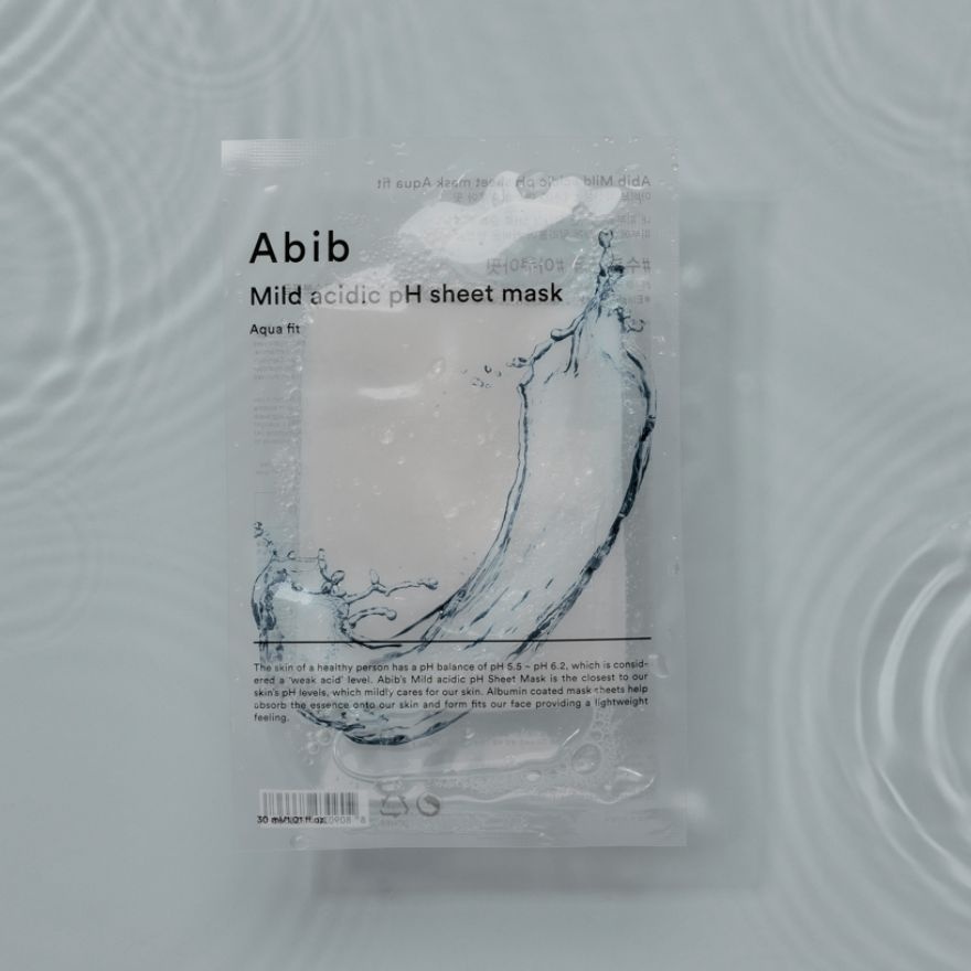 Mild Acidic PH Sheet Mask Aqua Fit 1s