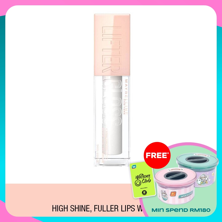 MAYBELLINE Lifter Gloss 001 Pearl 1pcs