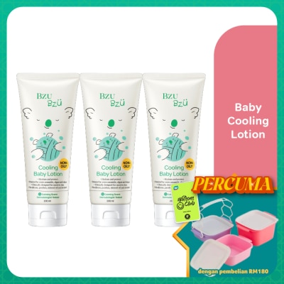 BZU BZU - Baby Cooling Lotion -200 ml x3