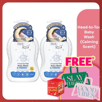 BZU BZU Baby Head-to-Toe Wash - 600 ml x2