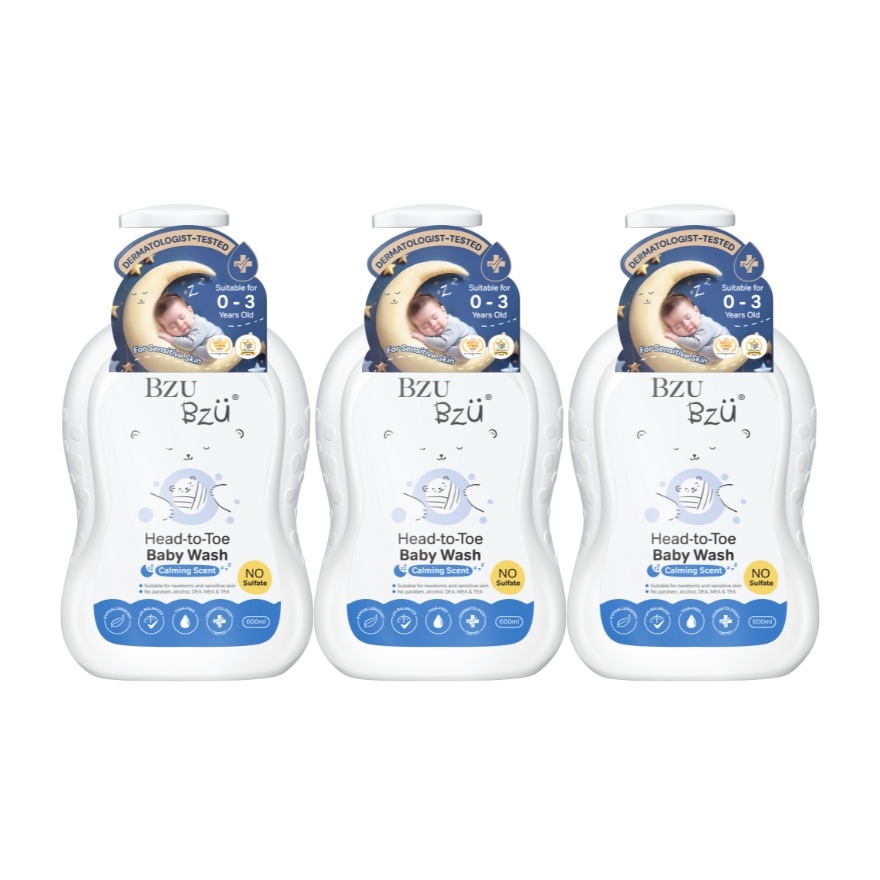 Baby Head-to-Toe Wash 600 ml x3