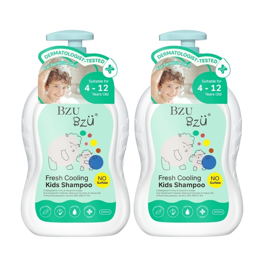 Fresh & Cooling Shampoo - 600 ml x2