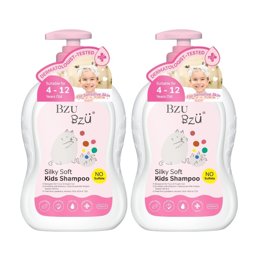 Silky & Soft Shampoo - 600 ml x2