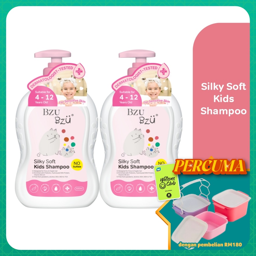 Silky & Soft Shampoo - 600 ml x2