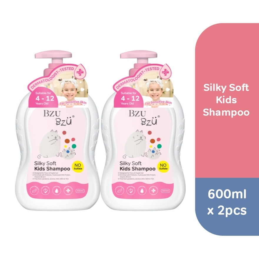 Silky & Soft Shampoo - 600 ml x2
