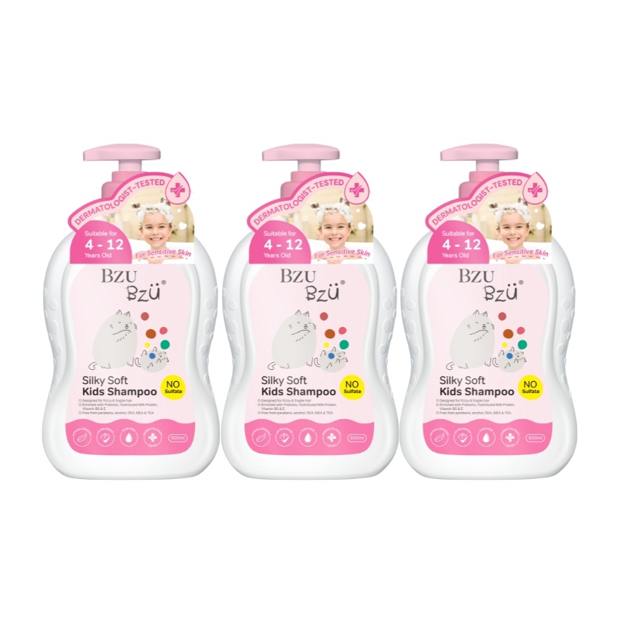 Silky & Soft Shampoo - 600 ml x3