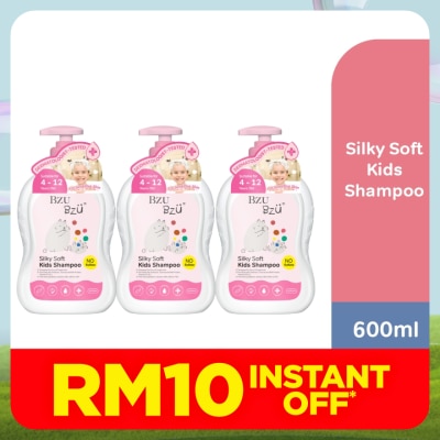 BZU BZU Silky & Soft Shampoo - 600 ml x3