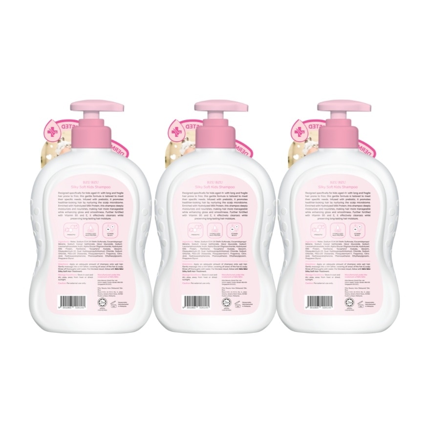 Silky & Soft Shampoo - 600 ml x3