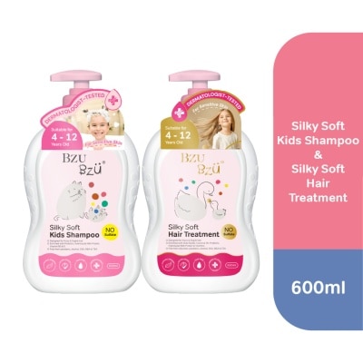 BZU BZU - Silky & Soft Shampoo Hair 600 ml Set