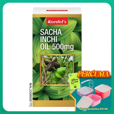 KORDEL'S - Sacha Inchi Oil 500mg 60s