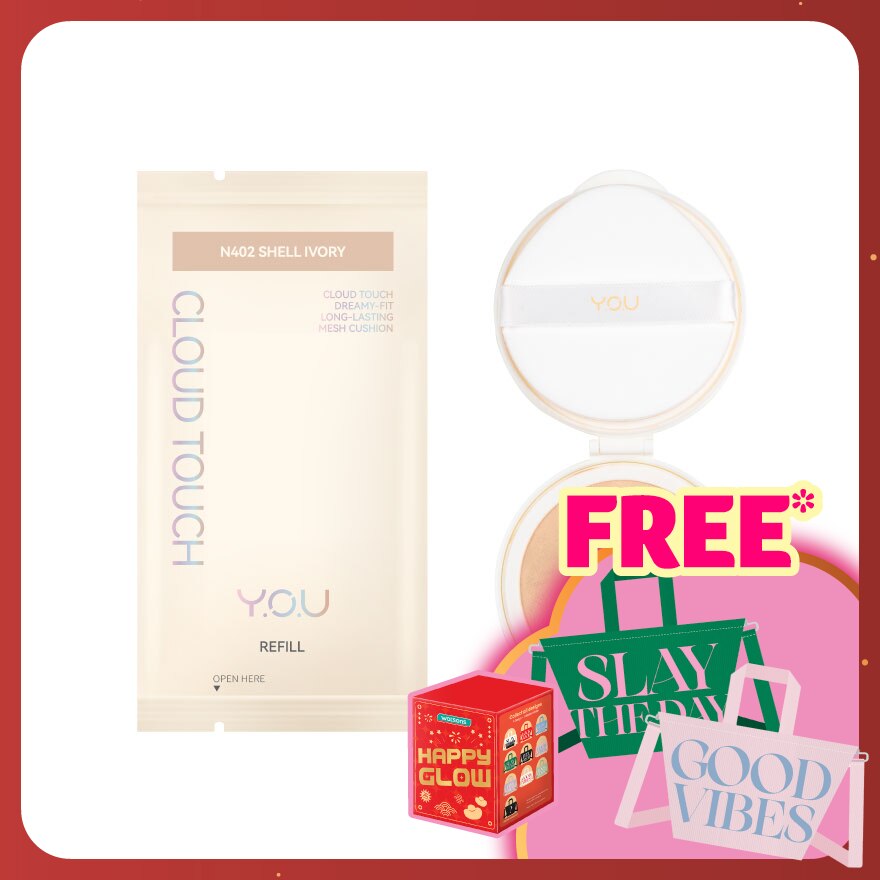 Cloud Touch Dreamy-fit Lasting Mesh Cushion Refill N402 Shell Ivory