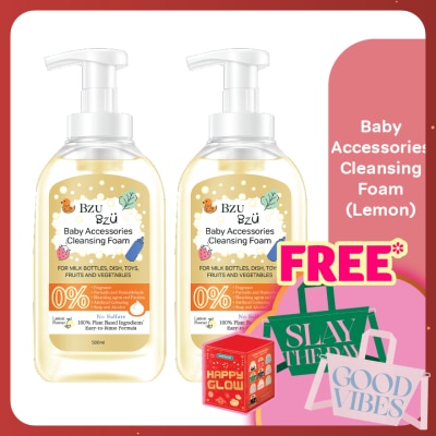 BZU BZU Baby Accessories Cleansing Foam (Lemon) - 500ML x2