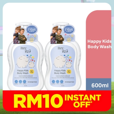 BZU BZU Happy Kids Body Wash - 600 ml x2