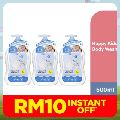 BZU BZU Happy Kids Body Wash - 600 ml x3