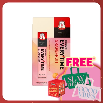 JUNG KWAN JANG Botanical Beverage Korean Red Ginseng With Grapefruit 10ml x7s