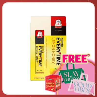 JUNG KWAN JANG Botanical Beverage Korean Red Ginseng With Lemon Honey 10ml x7s