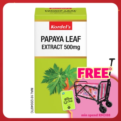 KORDEL'S Papaya Leaf Extract 500mg 30s