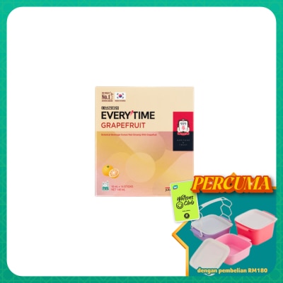 JUNG KWAN JANG - Botanical Beverage Korean Red Ginseng With Grapefruit 10ml x14s