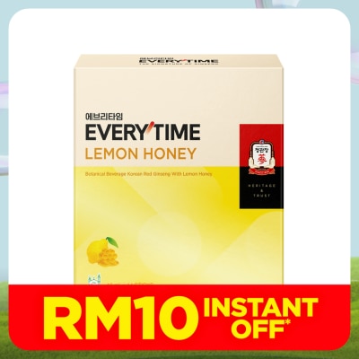 JUNG KWAN JANG Botanical Beverage Korean Red Ginseng With Lemon Honey 10ml x14s