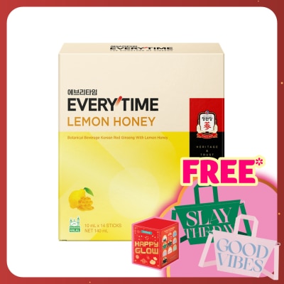 JUNG KWAN JANG Botanical Beverage Korean Red Ginseng With Lemon Honey 10ml x14s