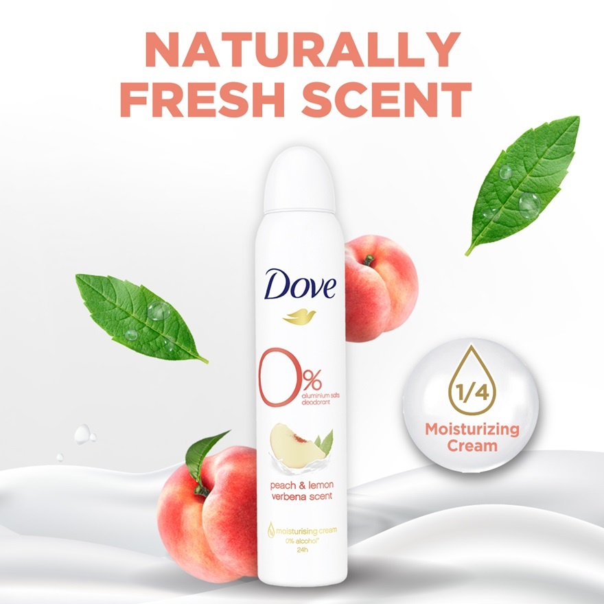 Deodorant Spray Peach & Lemon Verbena 200ml