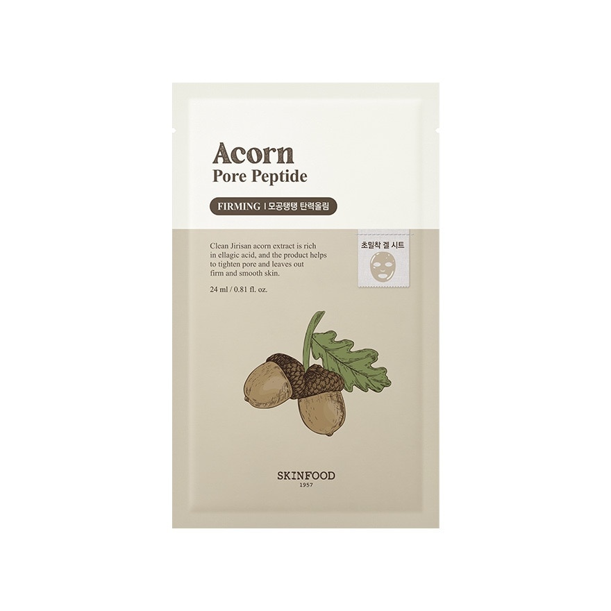 Acorn Pore Peptide Mask 1S