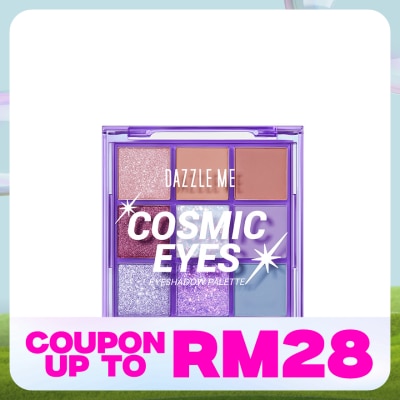 DAZZLE ME Cosmic Eyes Eyeshadow Palette 01 Milky Way
