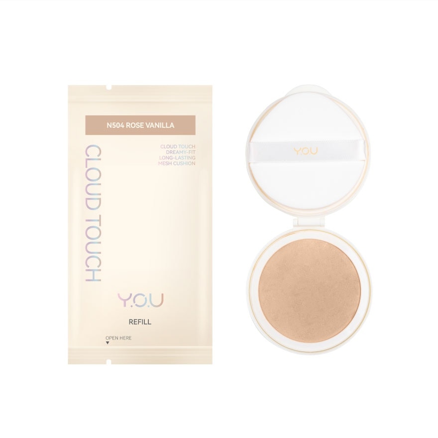 Cloud Touch Dreamy-fit Lasting  Mesh Cushion Refill N504 Rose Vanilla