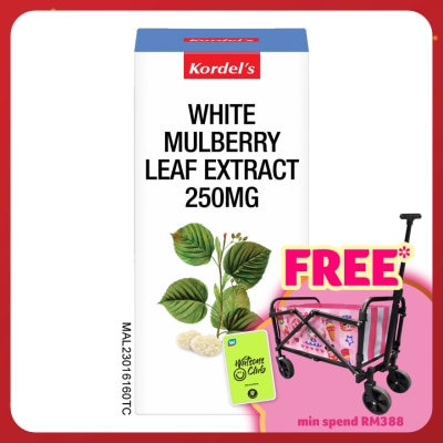 KORDEL'S White Mulberry Leaf Extract 250mg 30s