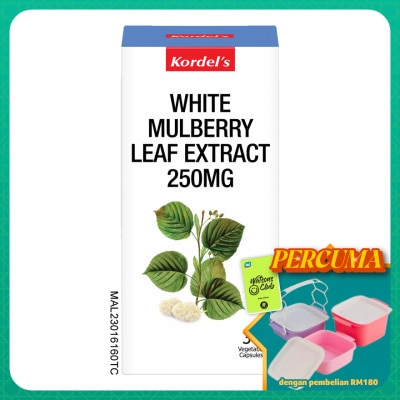 KORDEL'S - White Mulberry Leaf Extract 250mg 30s