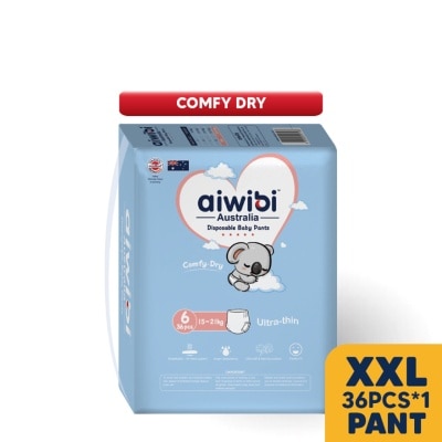 AIWIBI Baby Comfy Dry Diapers Pant XXL 36s