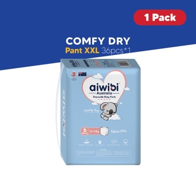 AIWIBI Baby Comfy Dry Diapers Pant XXL 36s