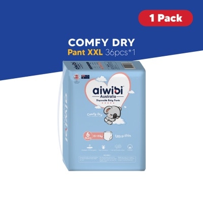 AIWIBI Baby Comfy Dry Diapers Pant XXL 36s