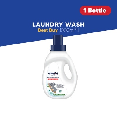 AIWIBI Baby Premium Laundry Wash (1000ml x 1Unit)