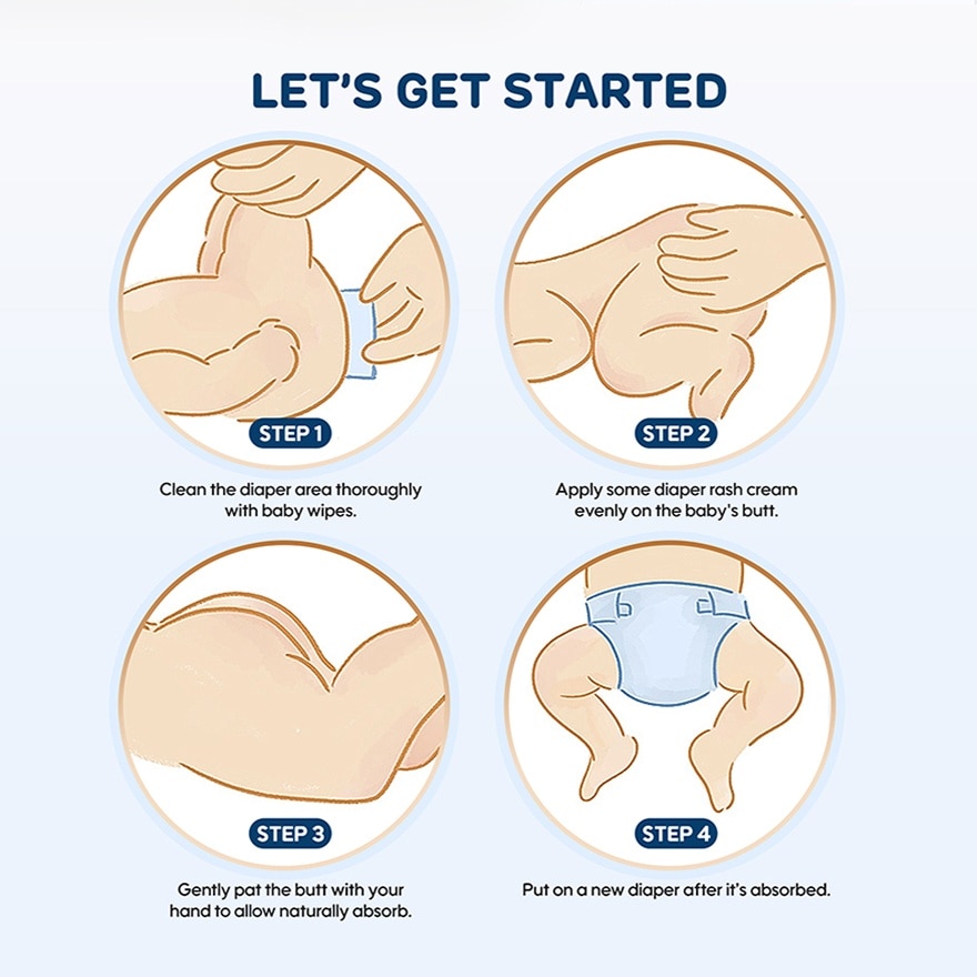 Baby Nappy Rash Cream (50g x 1Unit)