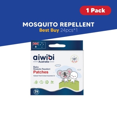 AIWIBI Baby Mosquito Repellent Patch & Sticker (24's x 1Pack)